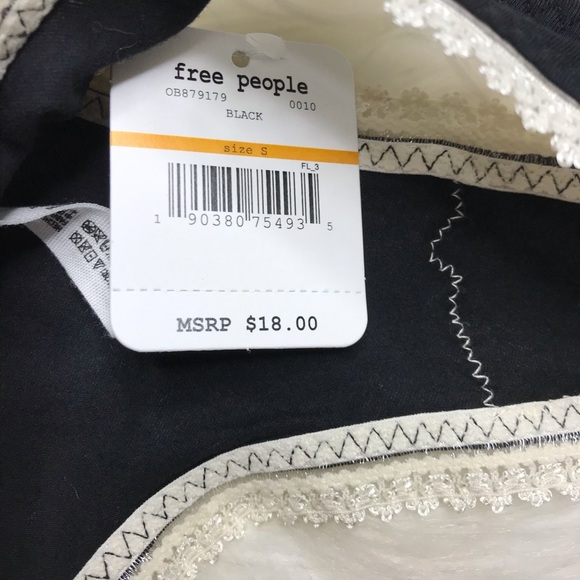 Free People Cheyenne Floral Embroidered Thong - Picture 7 of 7